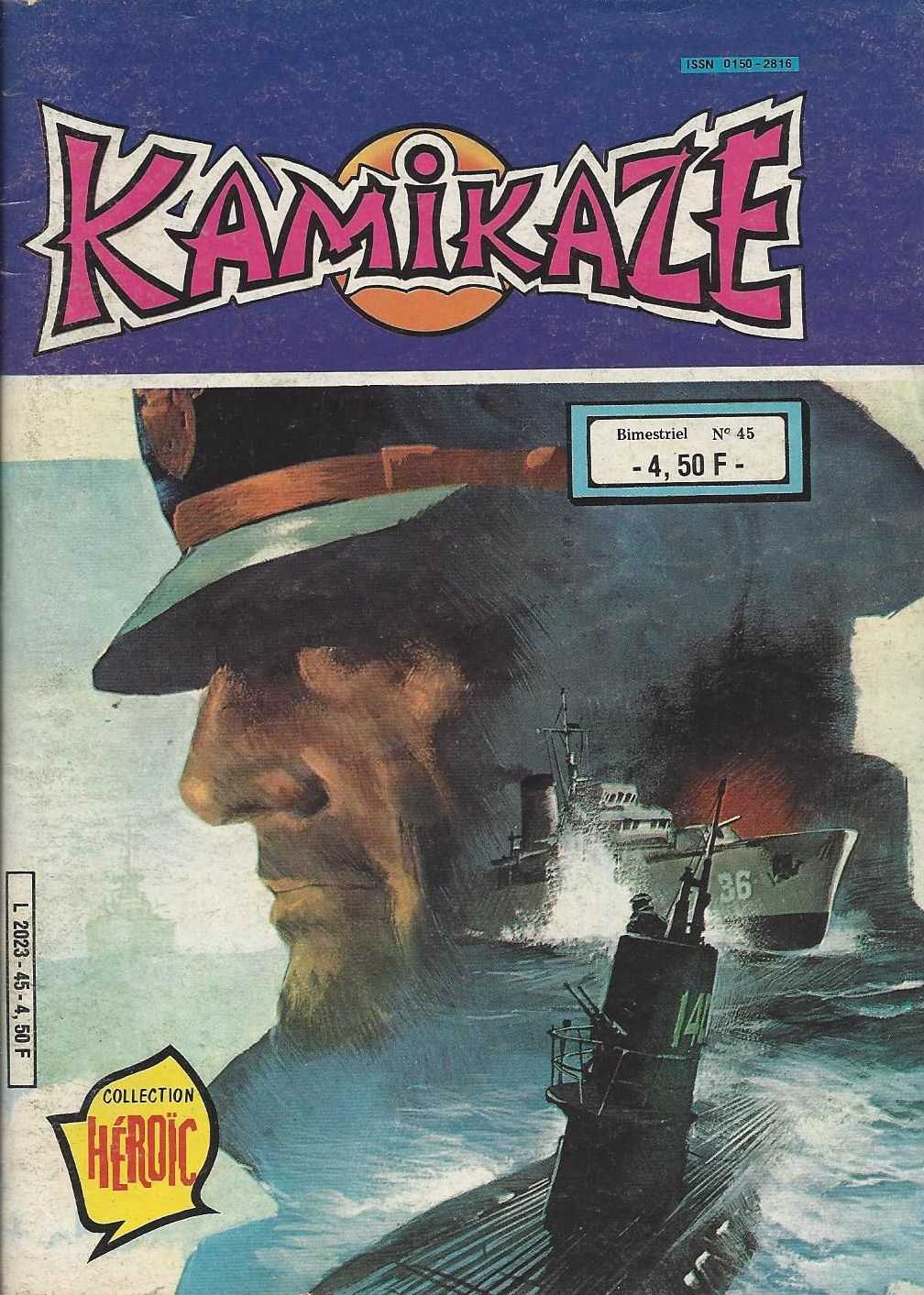 Scan de la Couverture Kamikaze n 45